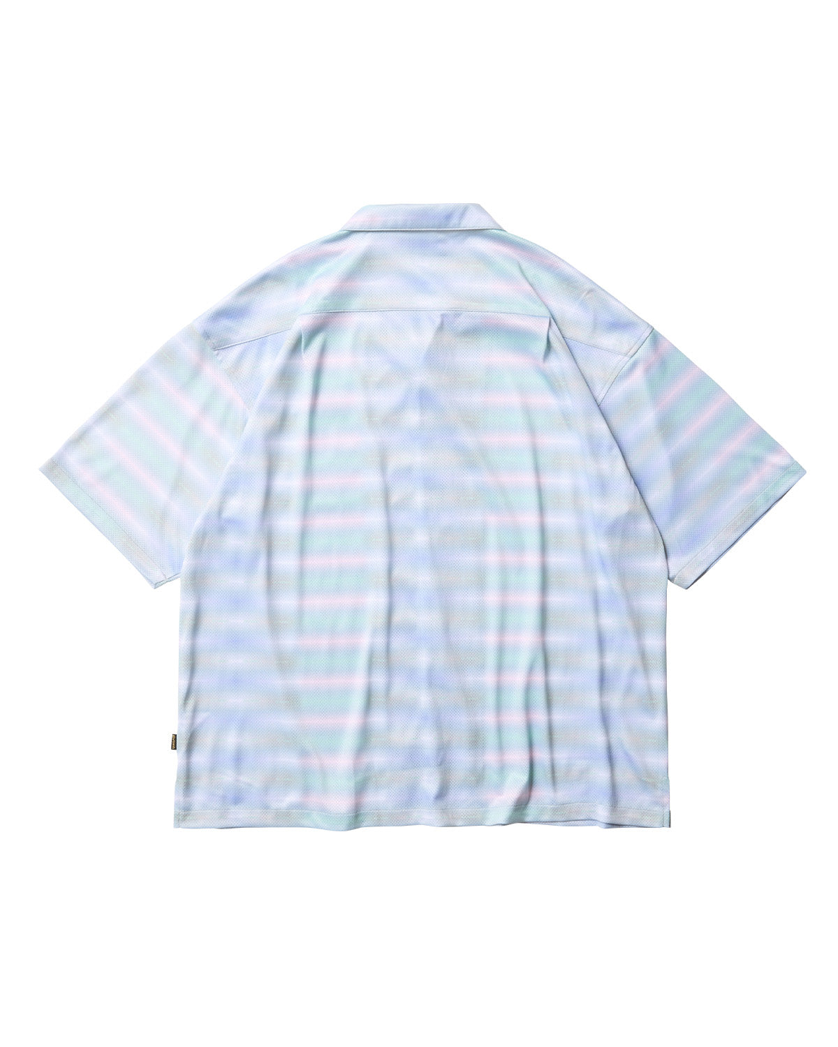 BORDER MESH SHIRT - WHITE