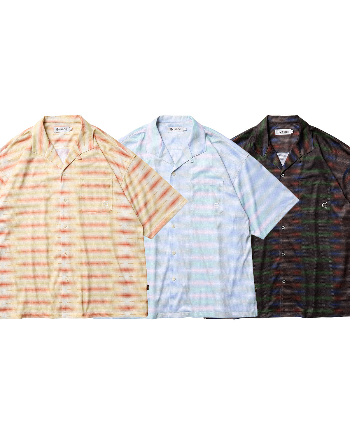 BORDER MESH SHIRT - BLACK
