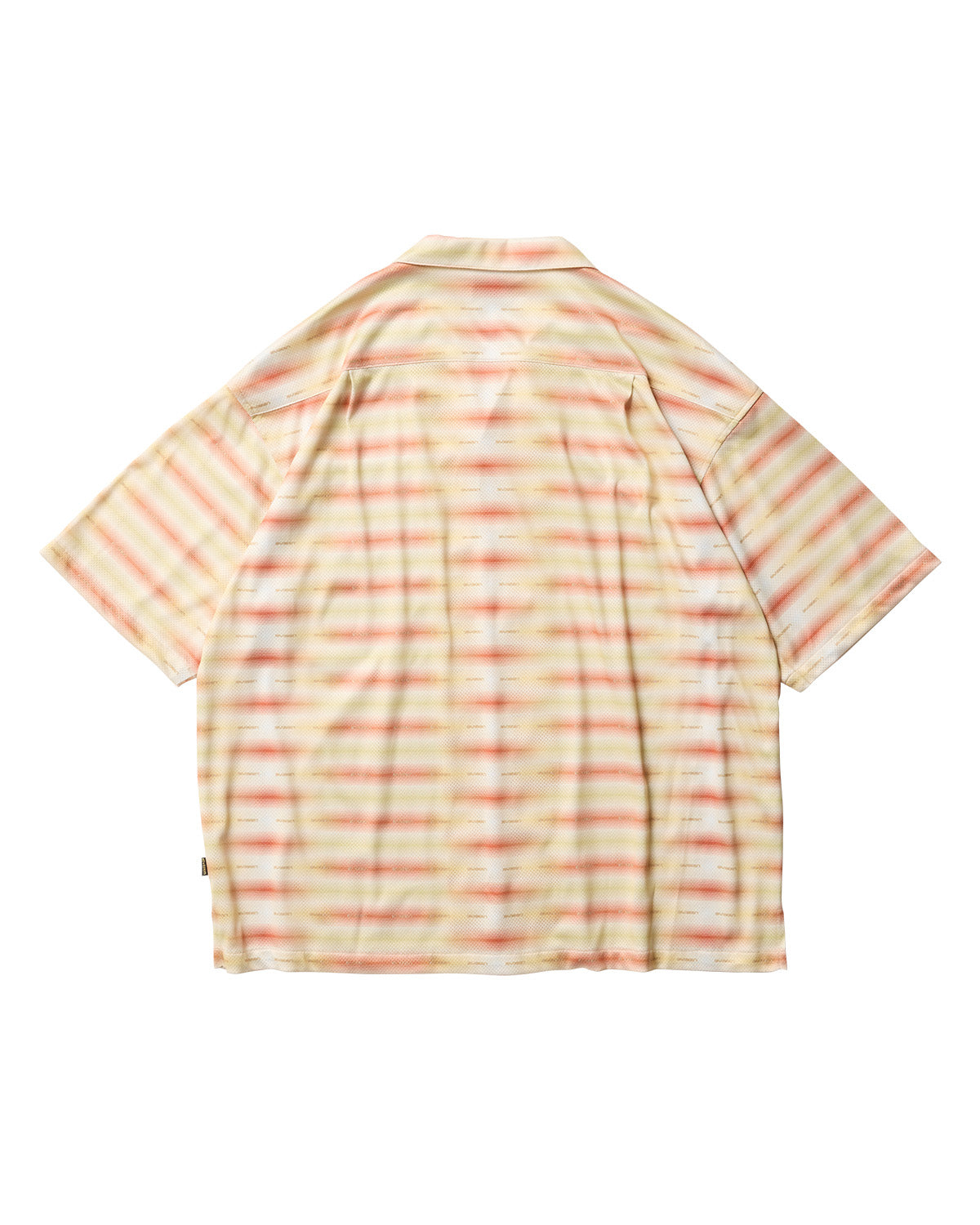 BORDER MESH SHIRT - YELLOW