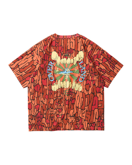OVERLAND 2.5 TEE - ORANGE CAMO