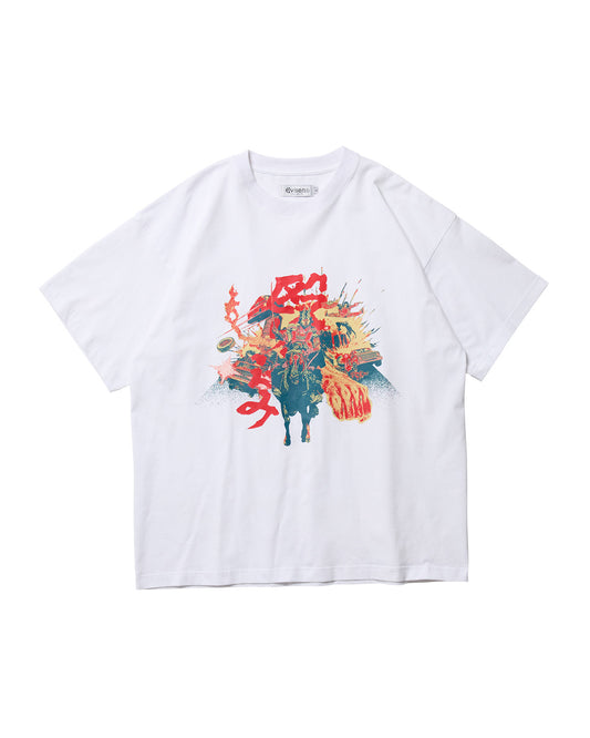 NAGURIKOMI TEE -  WHITE
