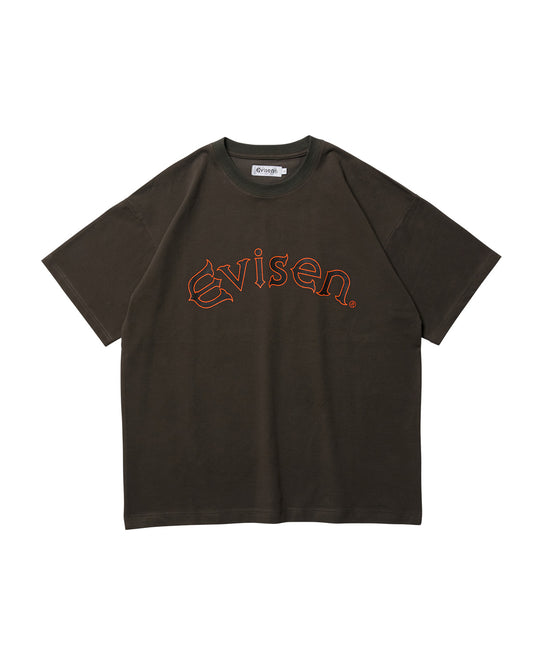 ROUND LOGO TECH TEE - CHARCOAL