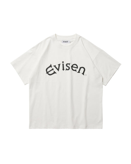 ROUND LOGO TECH TEE - WHITE