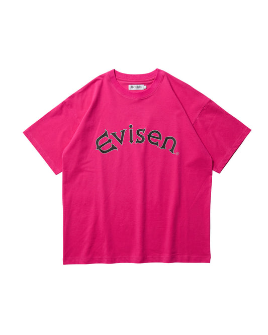 ROUND LOGO TECH TEE - PINK