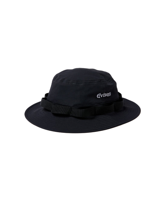 LOGO MILITARY HAT - BLACK