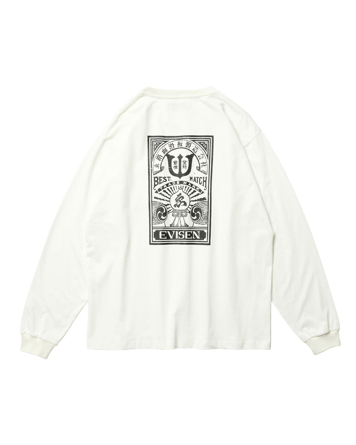 BEST MATCH POCKET LS TEE - WHITE