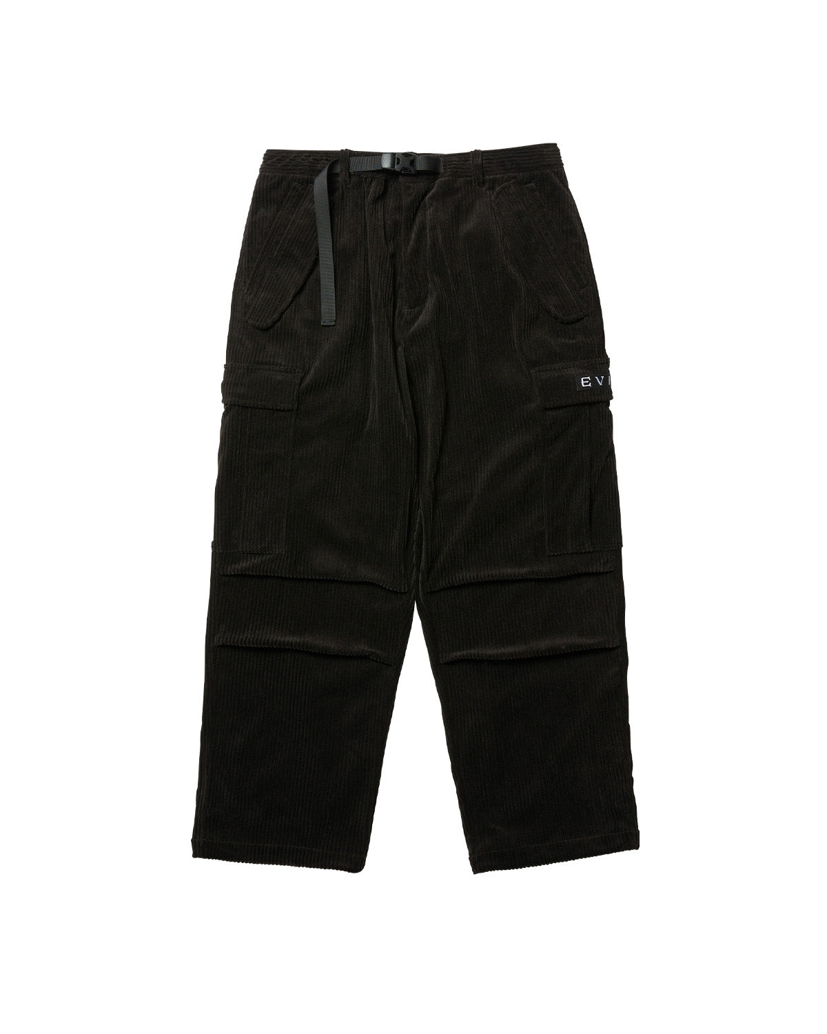 EQUALIZER CORD CARGO PANTS - BLACK