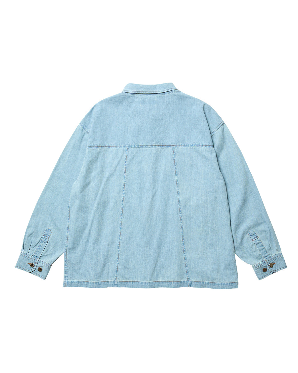 2ND CHAMBRAY DENIM SHIRT - BLUE