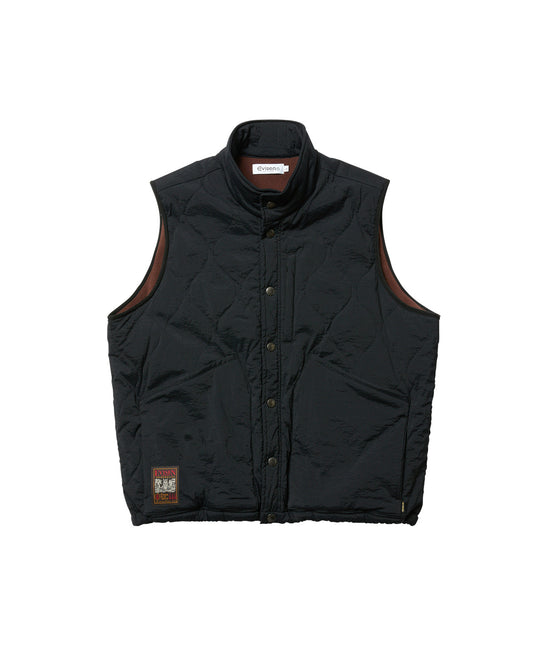 MIND LIGHT QUILTING VEST - BLACK