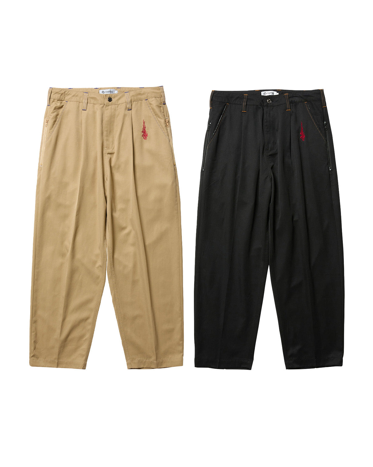 FIRE BOHEMIAN PANTS - BLACK