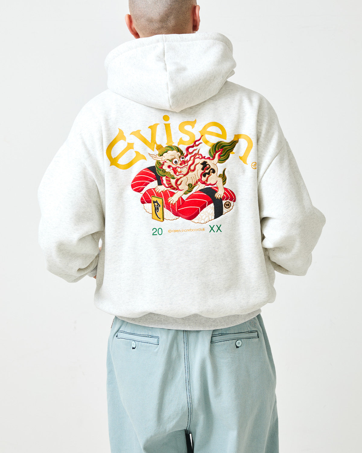 SUSHISHI HOODIE - BLACK