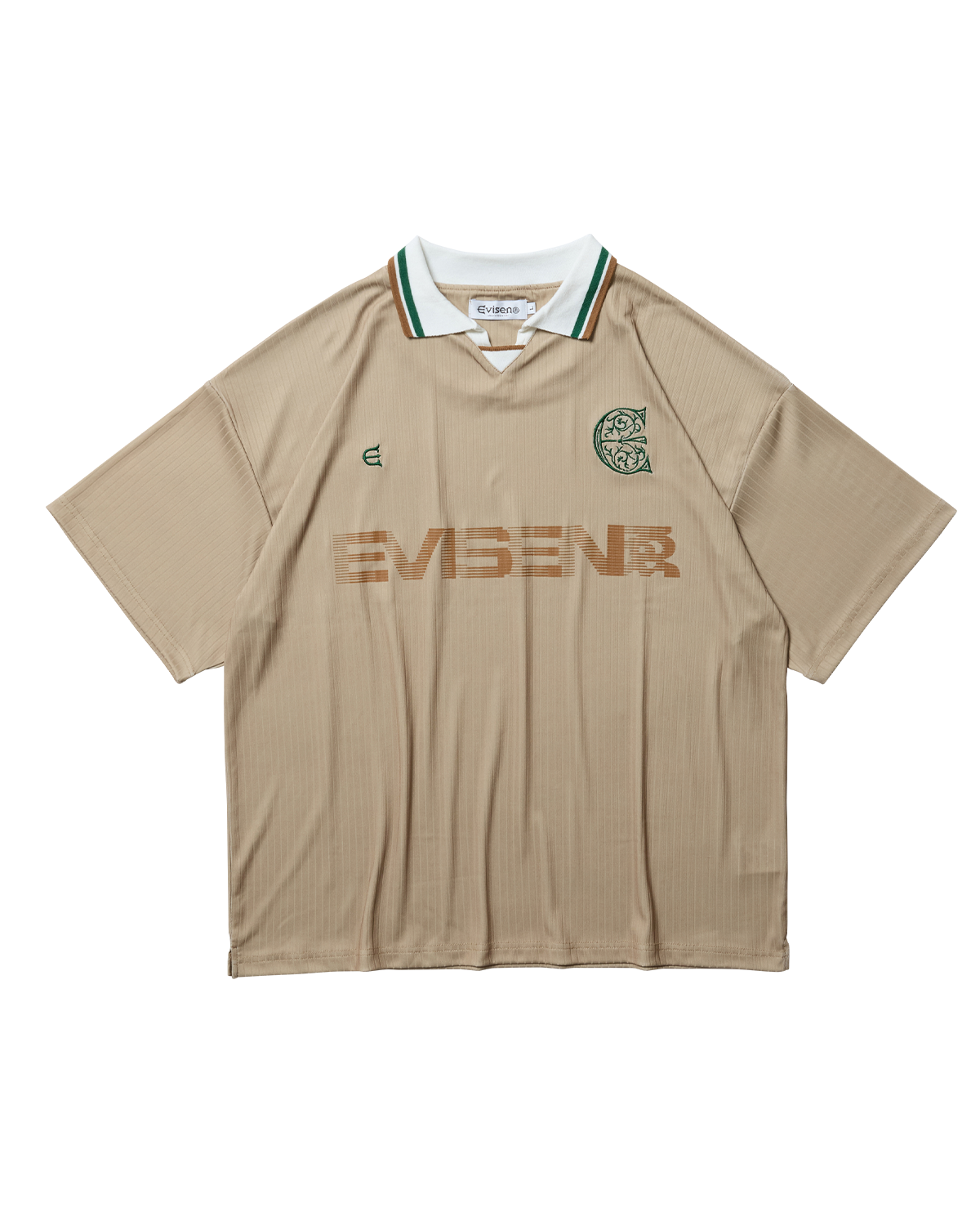 EVI-FC SHIRT - BEIGE – Evisen Skateboards ゑ (エビセン スケート EVI-FC SHIRT - BEIGE – Evisen Skateboards ゑ (エビセン スケート