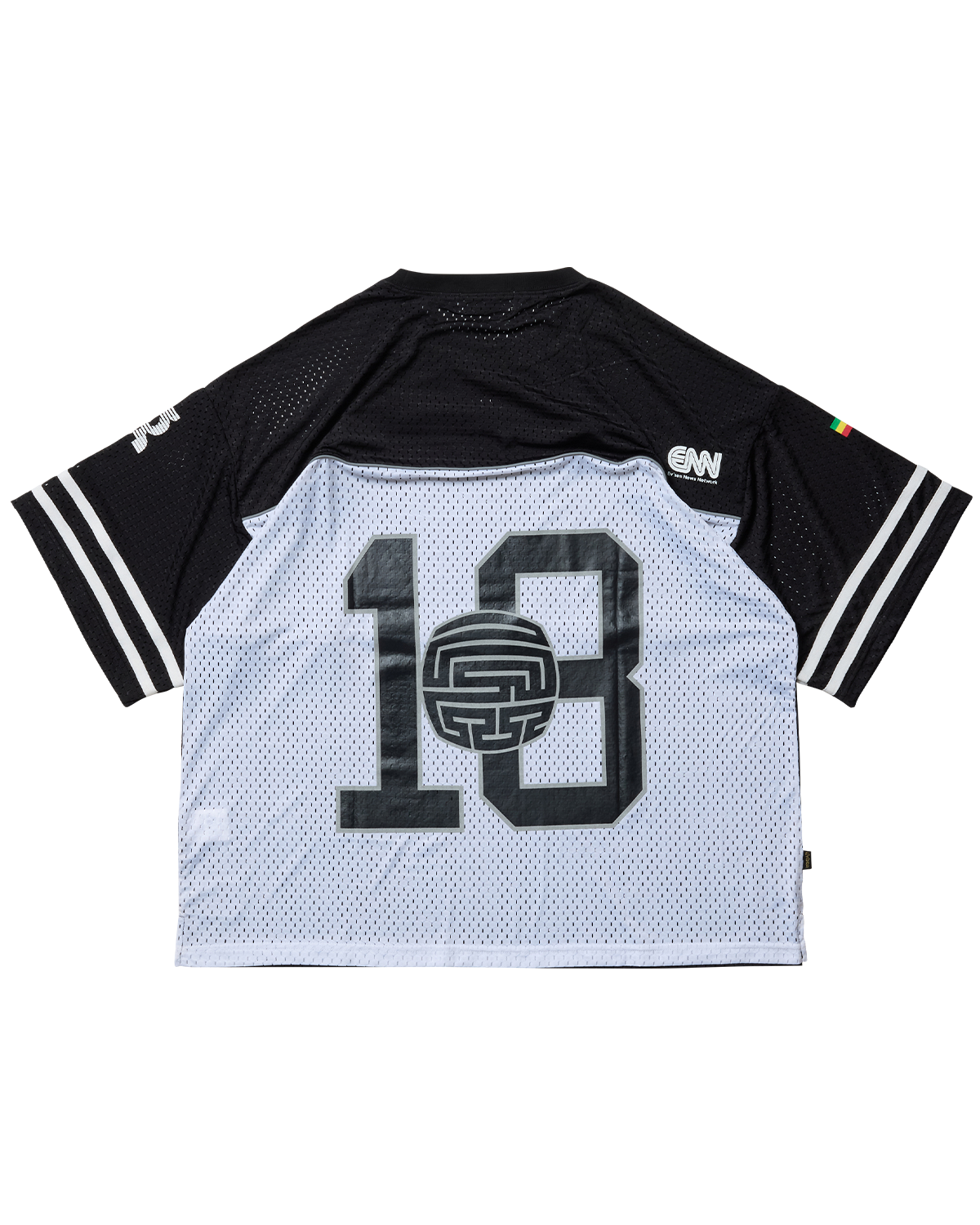 OHAKO HOCKEY SHIRT - BLACK × WHITE