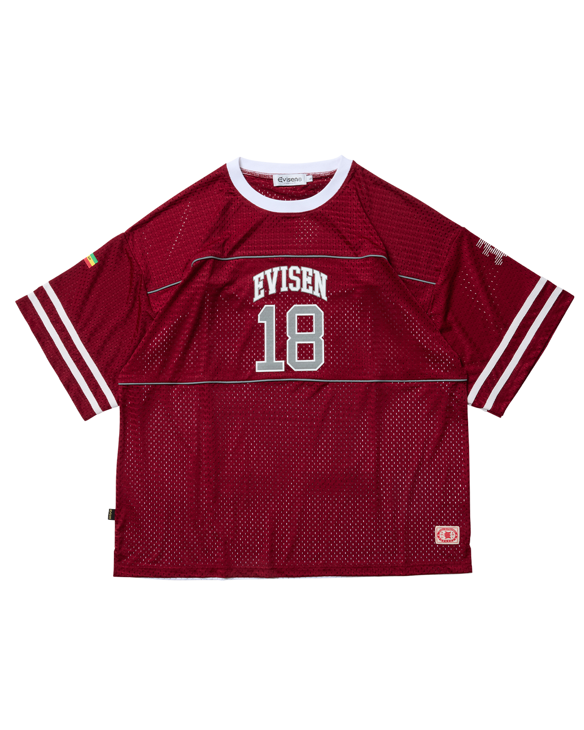 OHAKO HOCKEY SHIRT - RED × WHITE