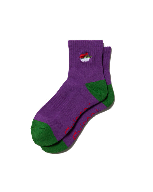 SUSHI ANKLE SOCKS - PURPLE
