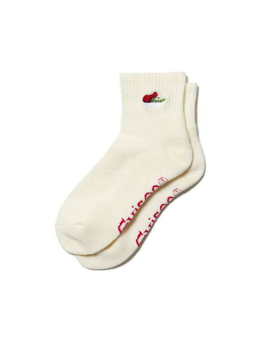 SUSHI ANKLE SOCKS - WHITE
