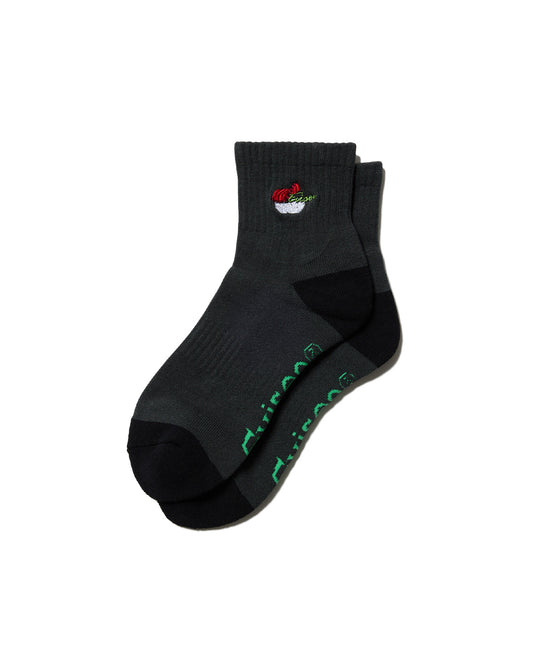 SUSHI ANKLE SOCKS - BLACK