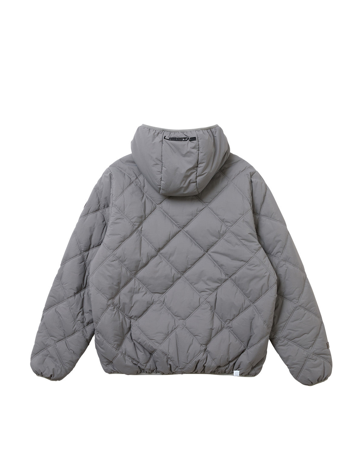 LIGHT QUILTED DOWN JACKET - GREY