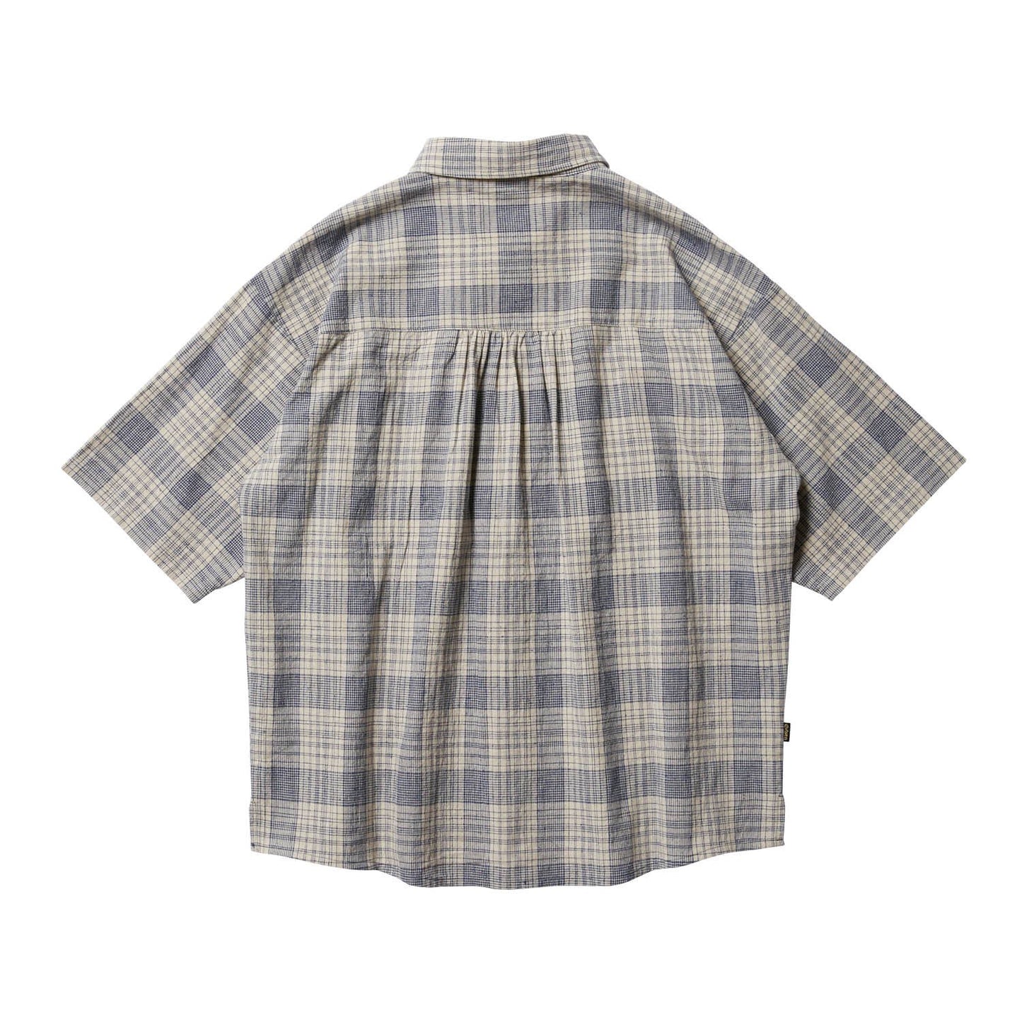 WILLIAM CHECK SHIRT - LIGHT NAVY