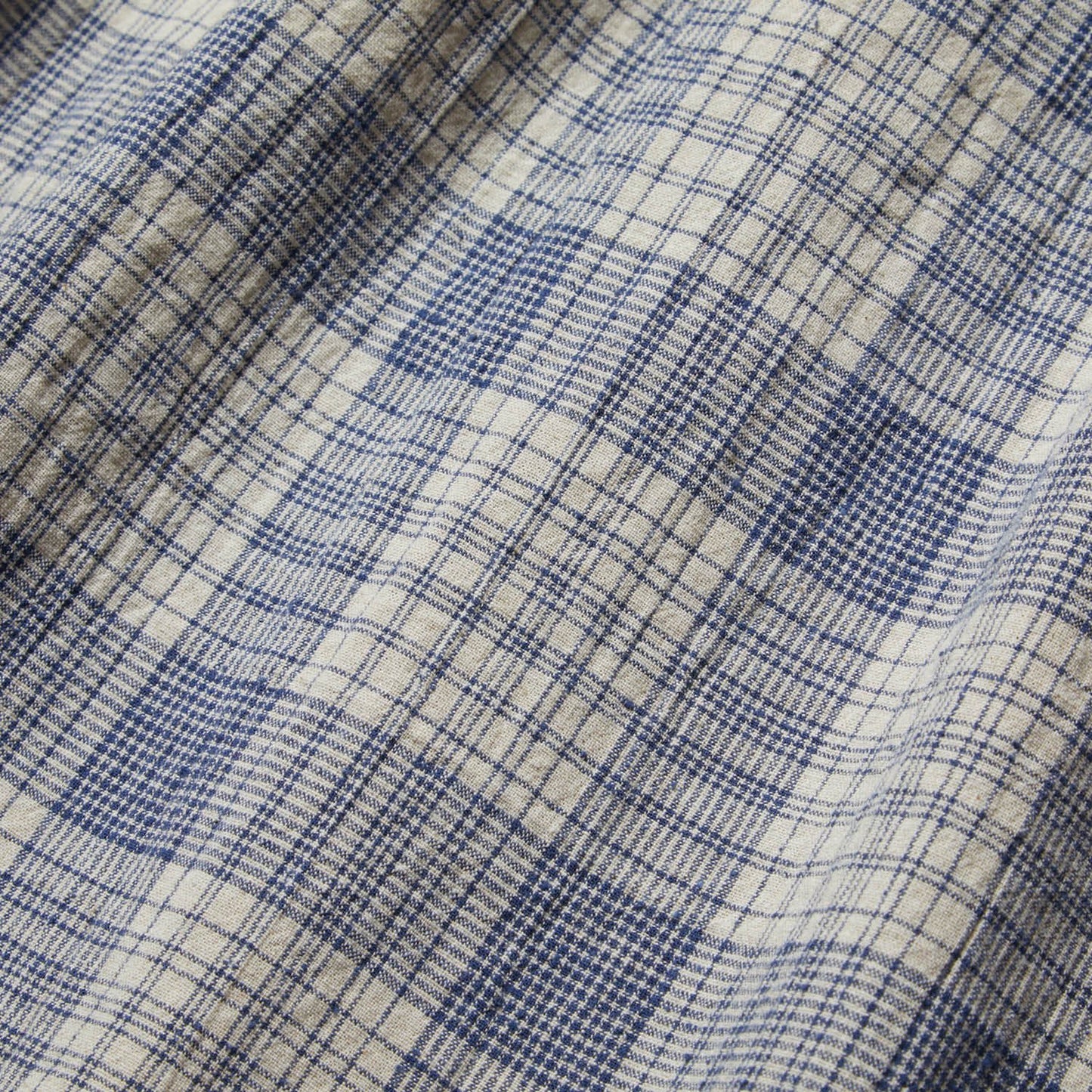 WILLIAM CHECK SHIRT - LIGHT NAVY