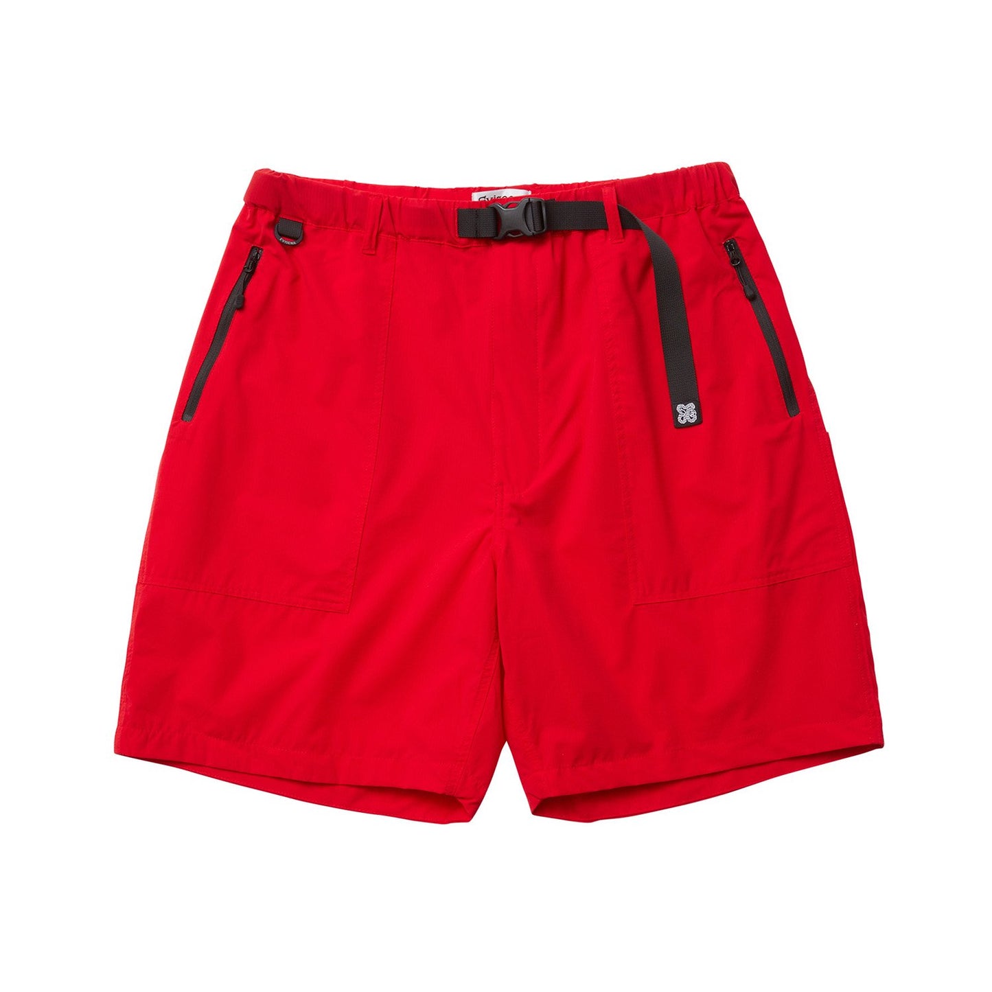 RIVER JUMP PAINTER SHORTS - RED