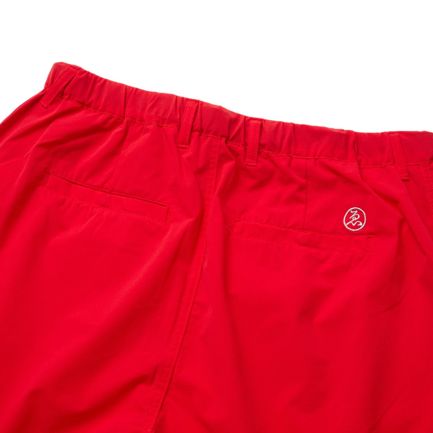 RIVER JUMP PAINTER SHORTS - RED