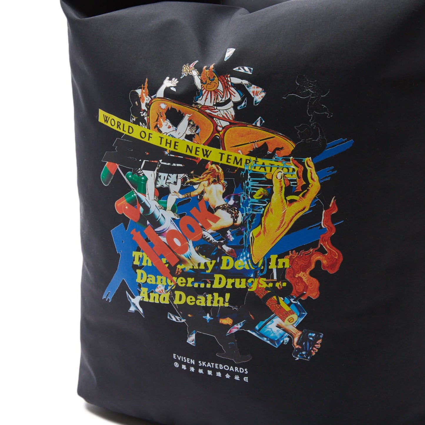 ROLL UP BAG - BLACK