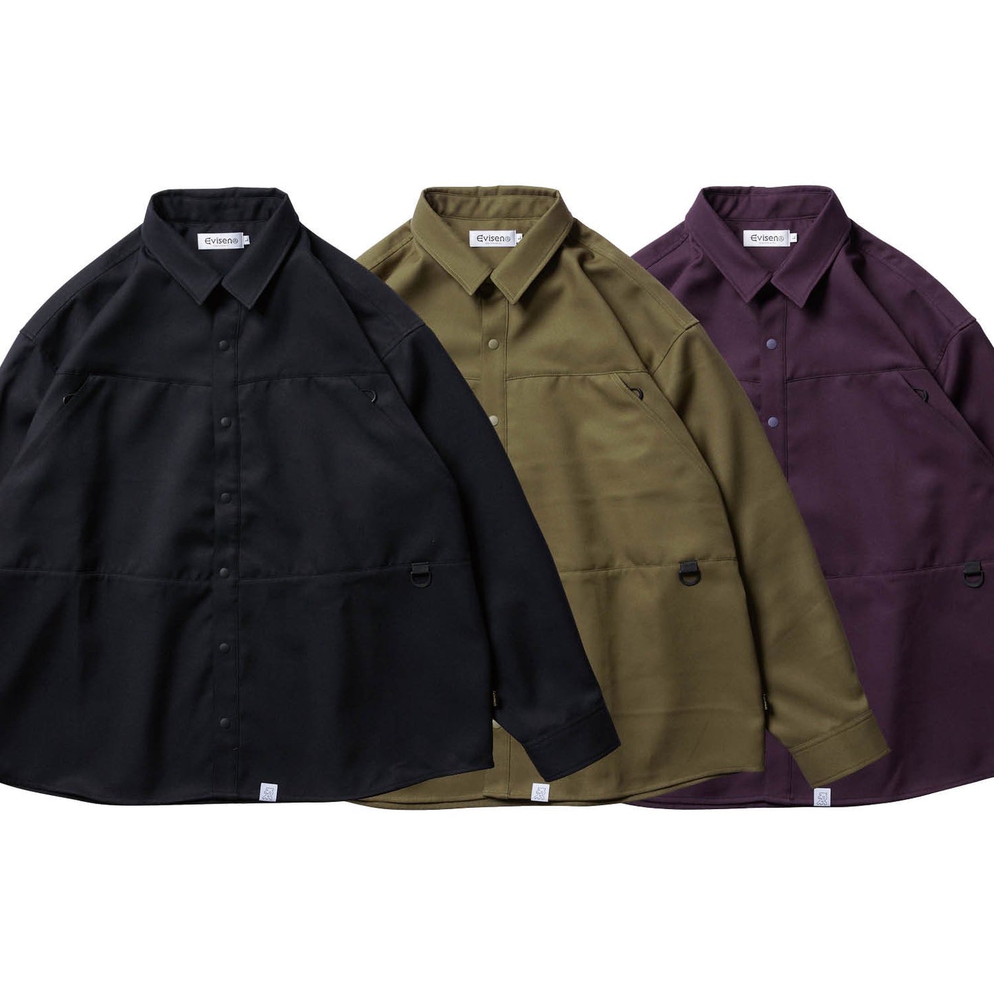 FIELD WORK SHIRT JACKET - BLACK