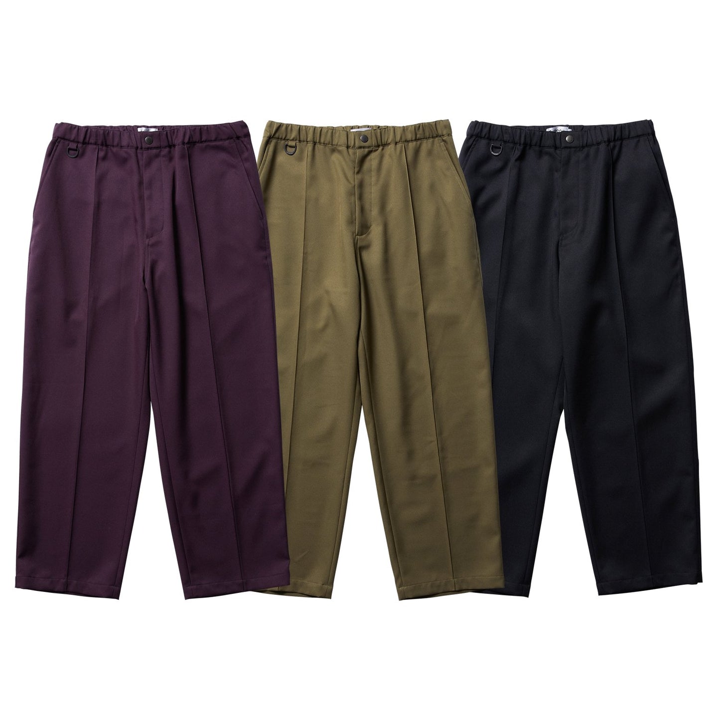 FIELD WORK PINTUCK PANTS - OLIVE