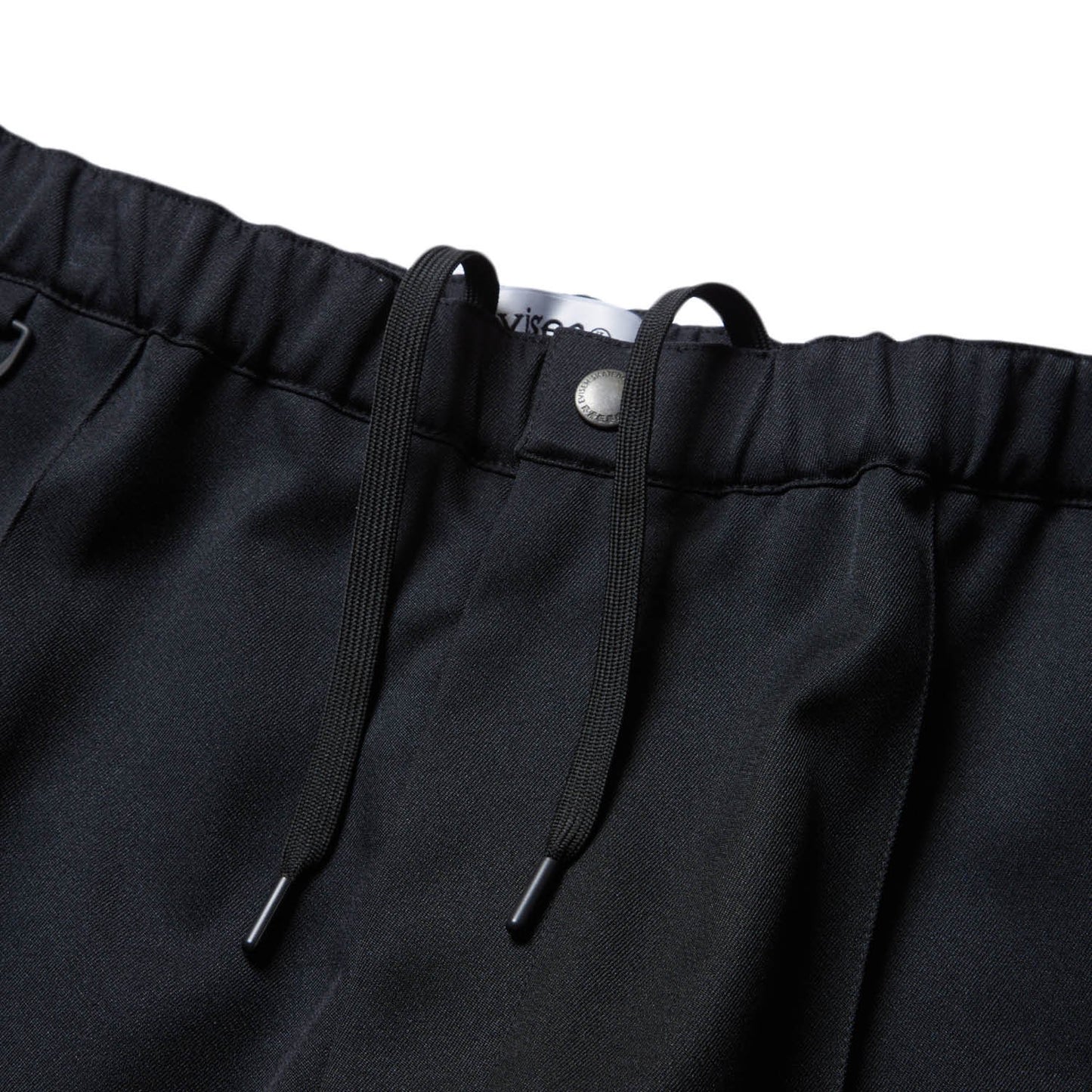 FIELD WORK PINTUCK PANTS - BLACK