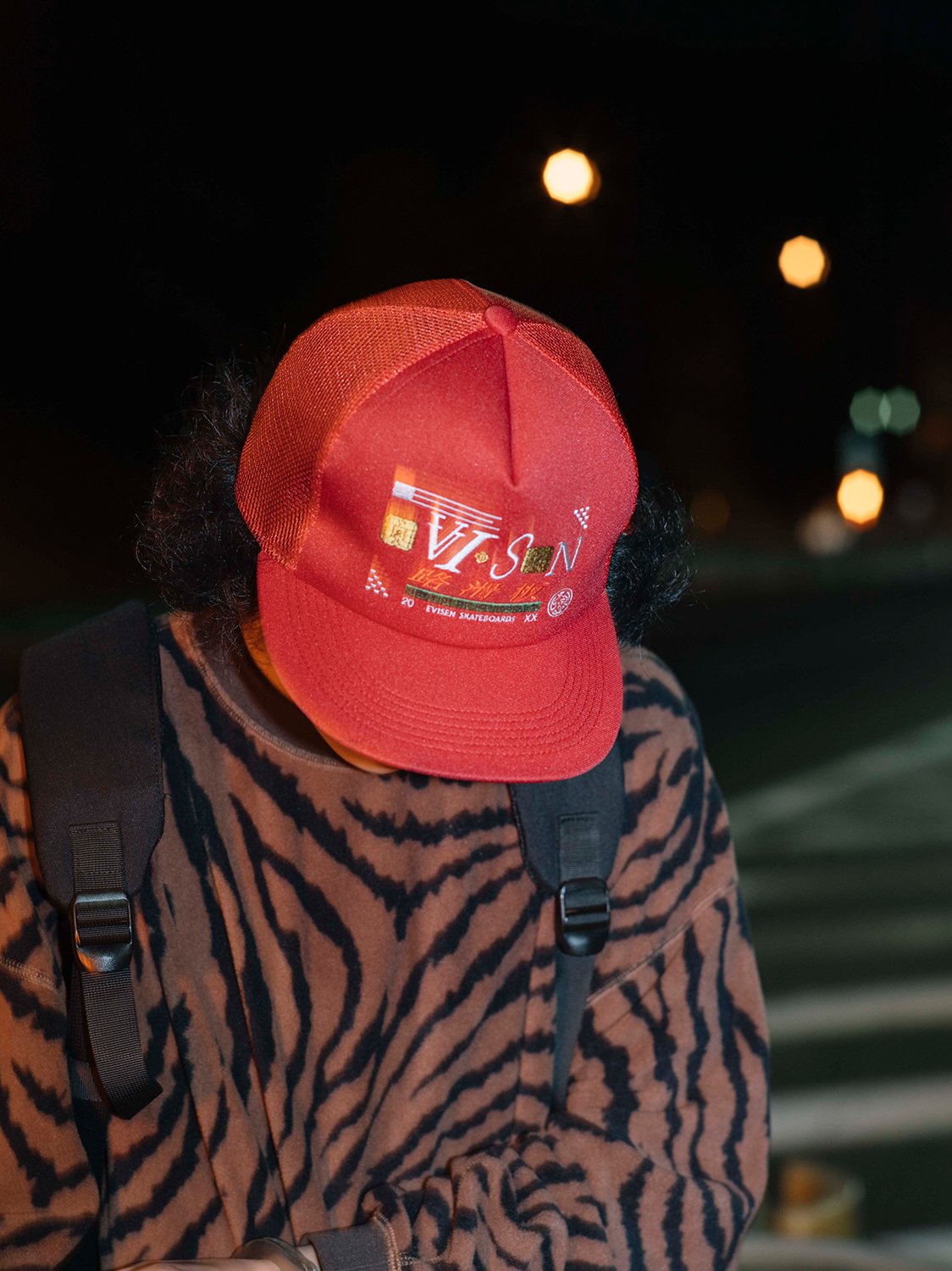 GRAND PRIX MESH CAP - RED