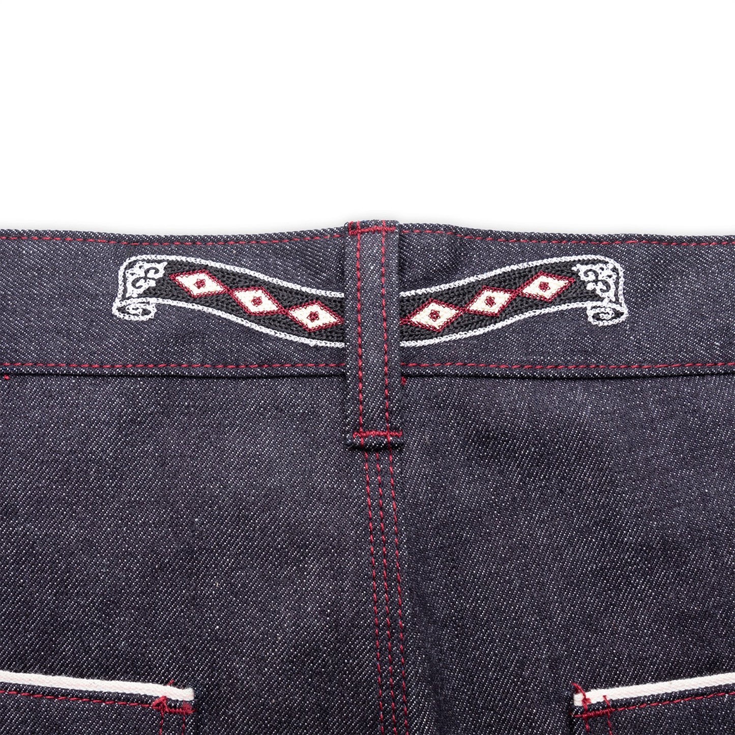 EVISEN x PASS~PORT SELVEDGE DENIM WORKERS CLUB PAN - RAW DENIM