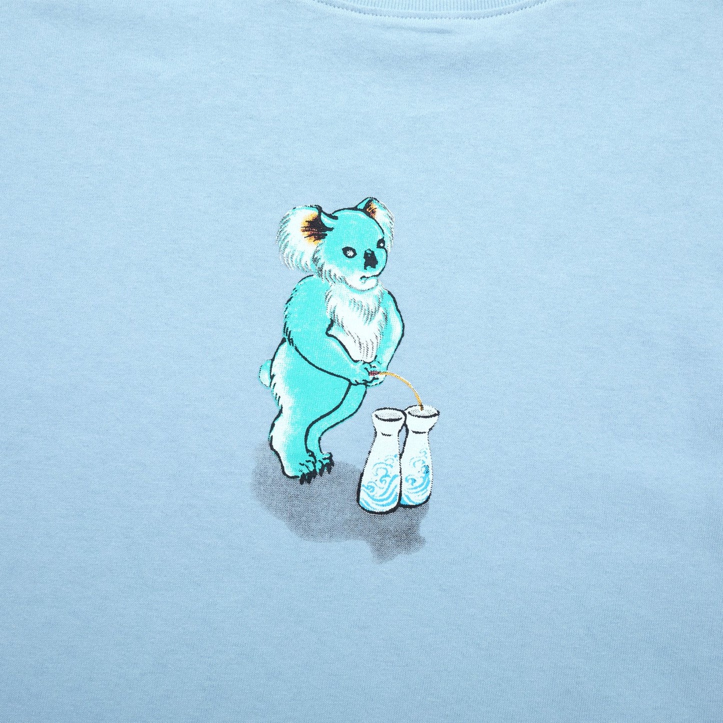 EVISEN x PASS~PORT SAKE TEE - POWDER BLUE