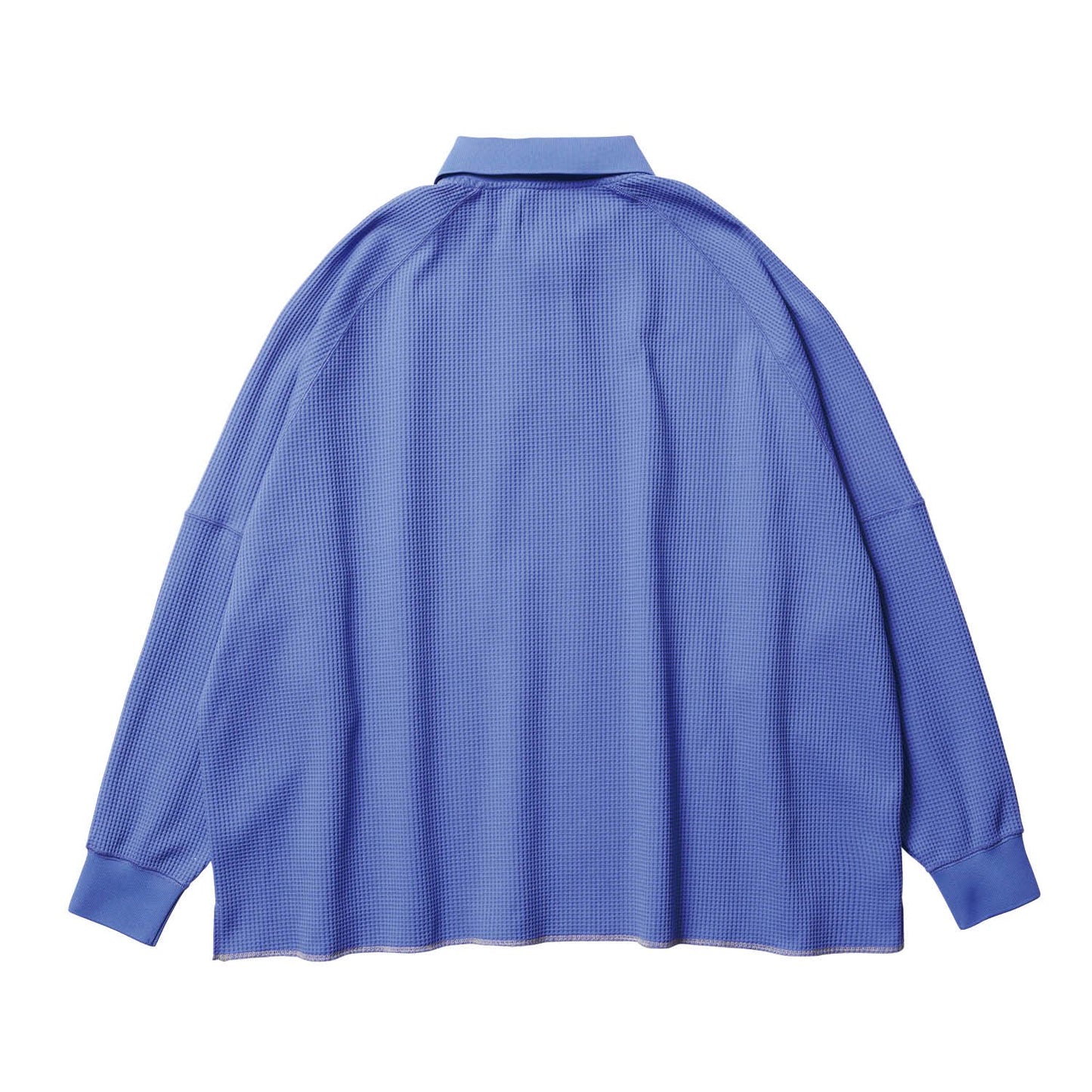 THERMAL POLO SHIRT - PURPLE