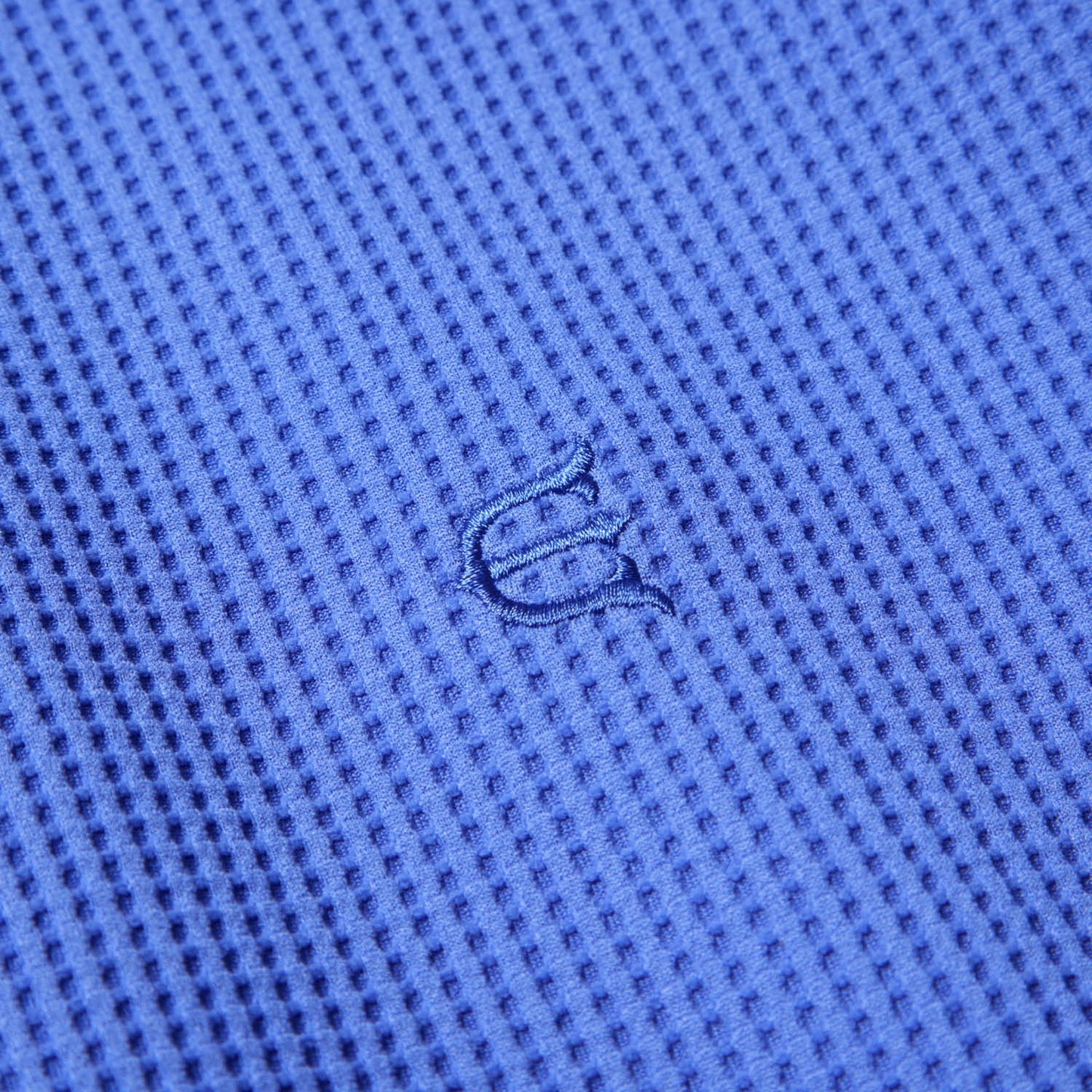 THERMAL POLO SHIRT - PURPLE