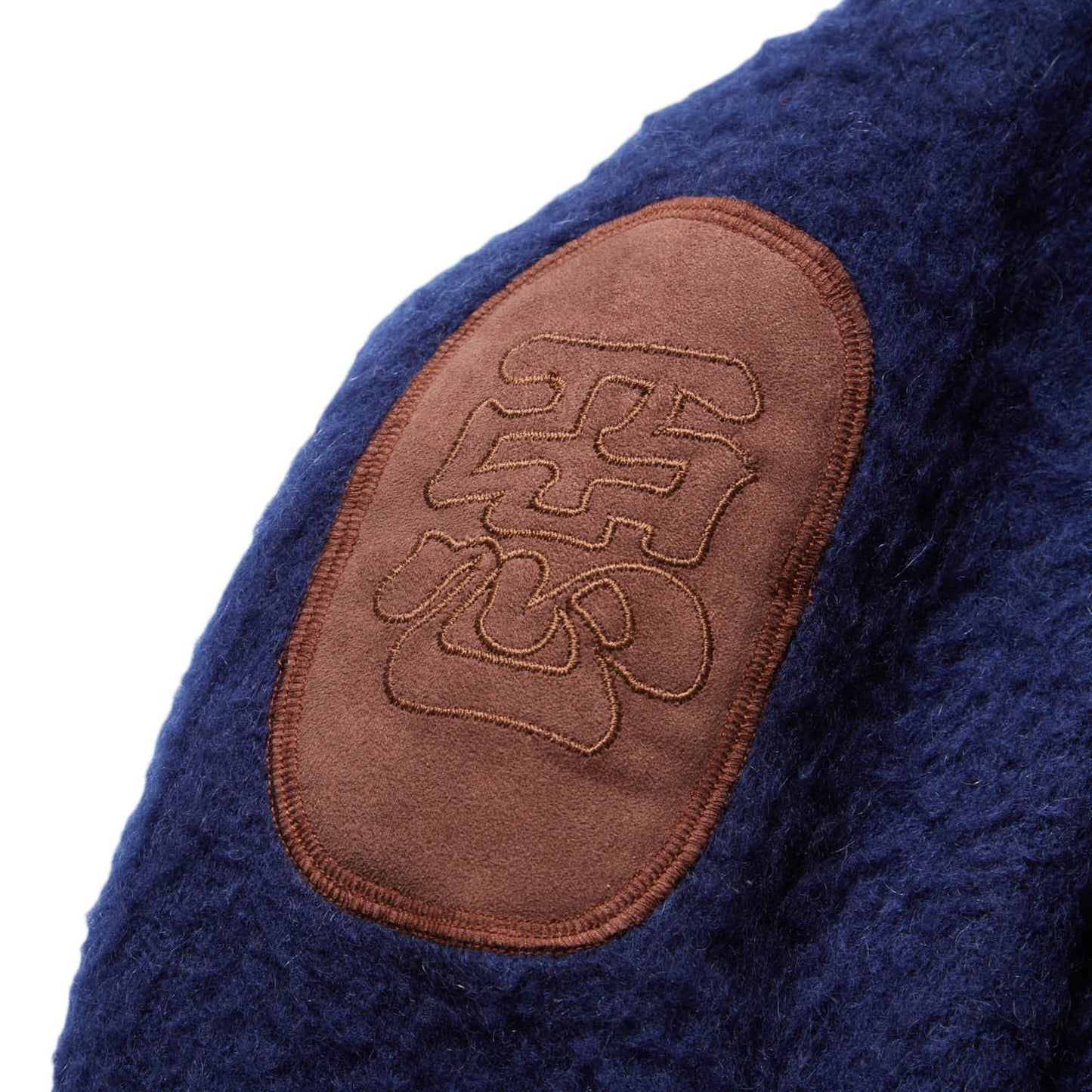 ZEN AKU MOHAIR CREW KNIT - DEEP NAVY