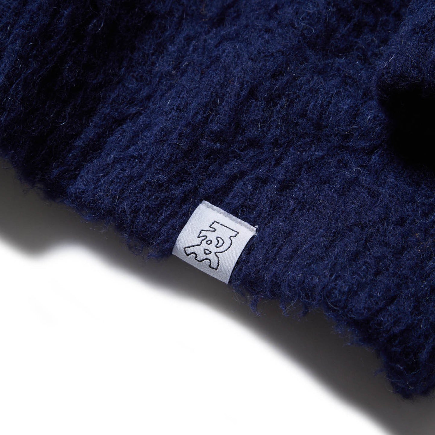 ZEN AKU MOHAIR CREW KNIT - DEEP NAVY