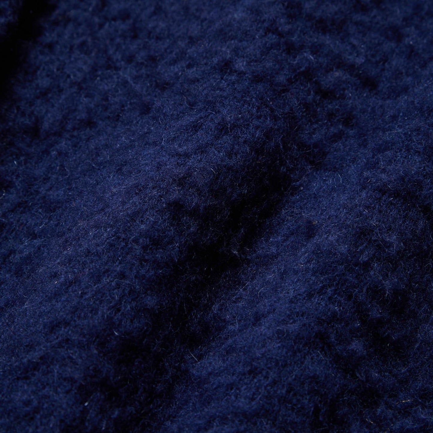 ZEN AKU MOHAIR CREW KNIT - DEEP NAVY