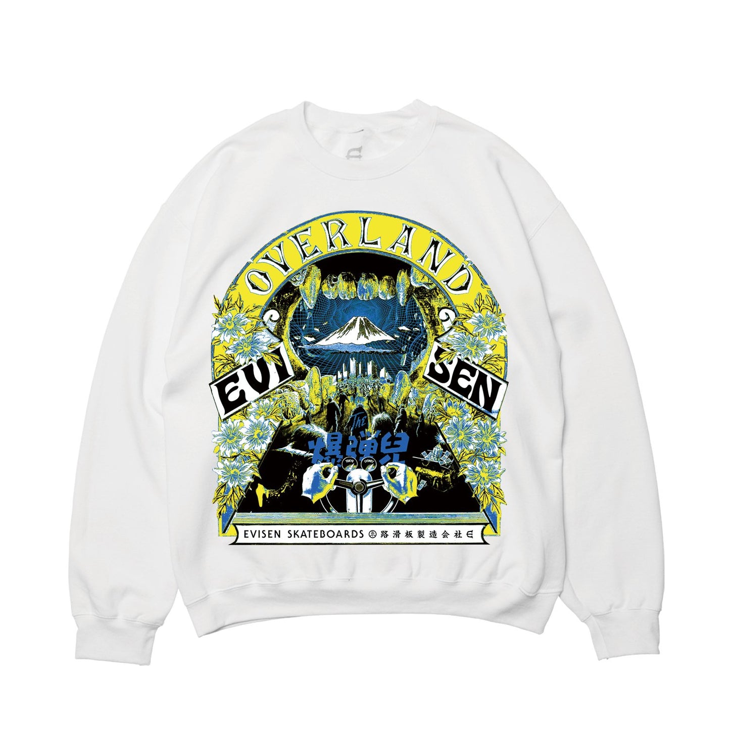 OVERLAND CREW NECK - WHITE