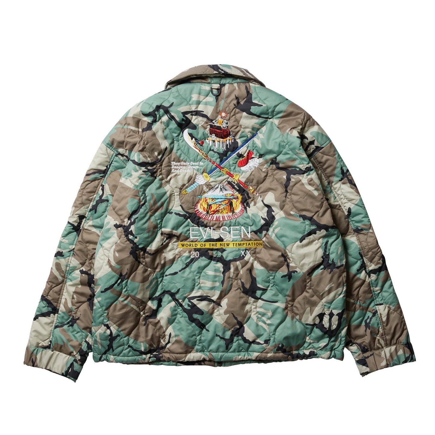 SOUVENIR QUILTING JACKET - CAMO