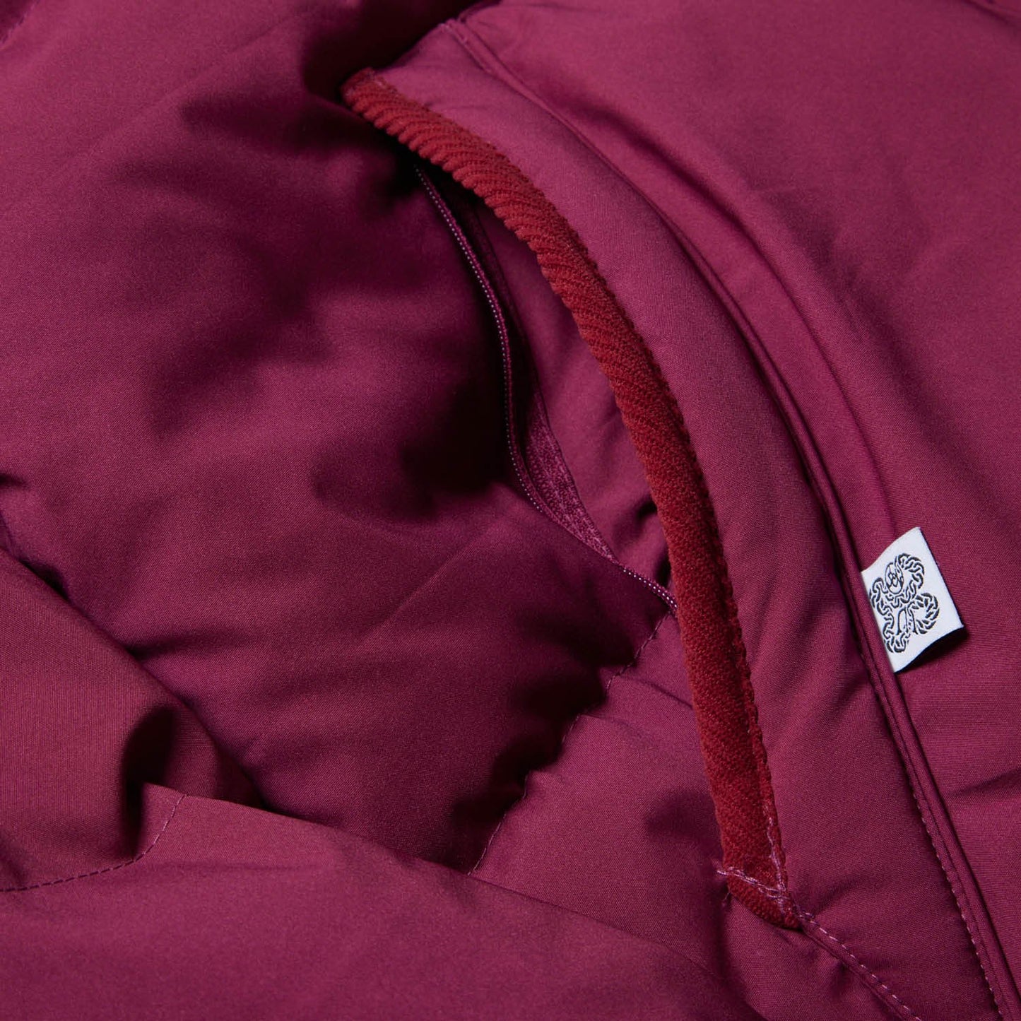 BLOSSOM DOWN JACKET - BORDEAUX