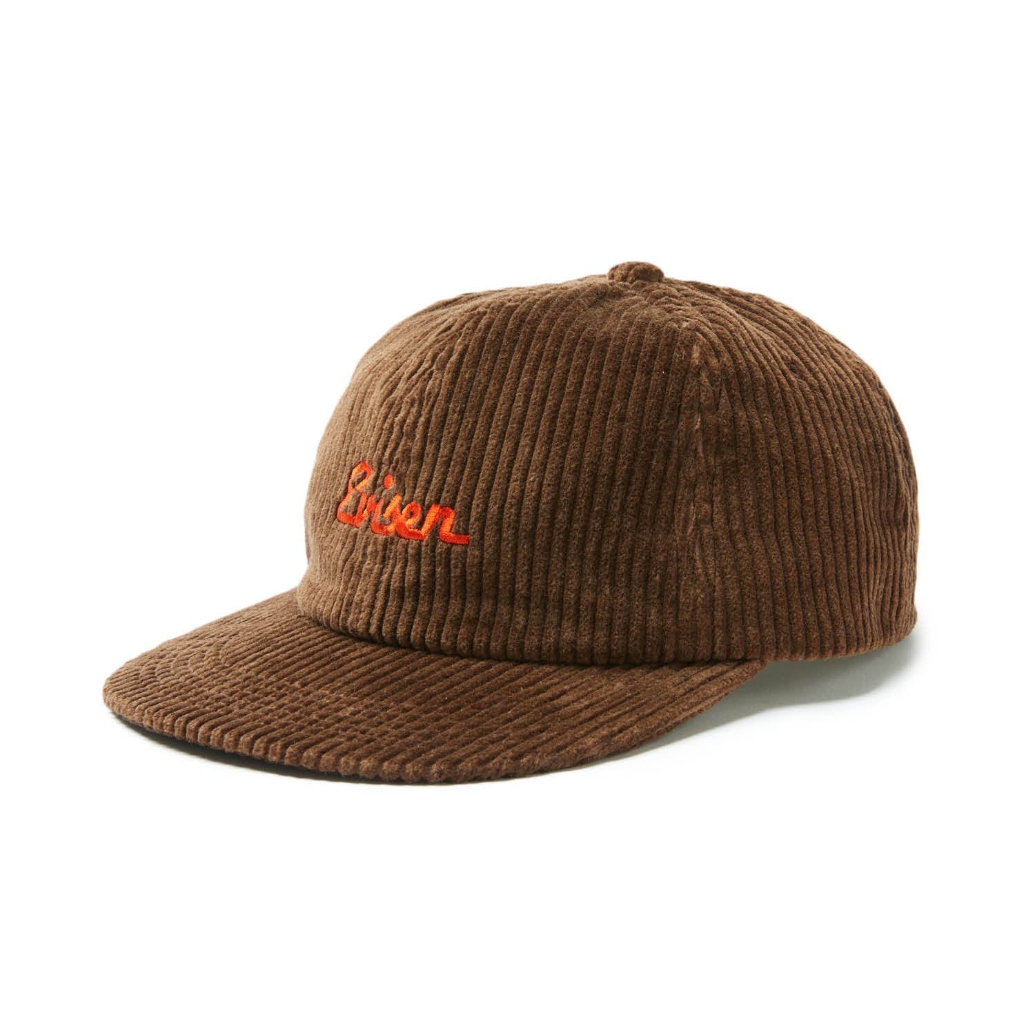 CORD 6 PANEL CAP - BROWN