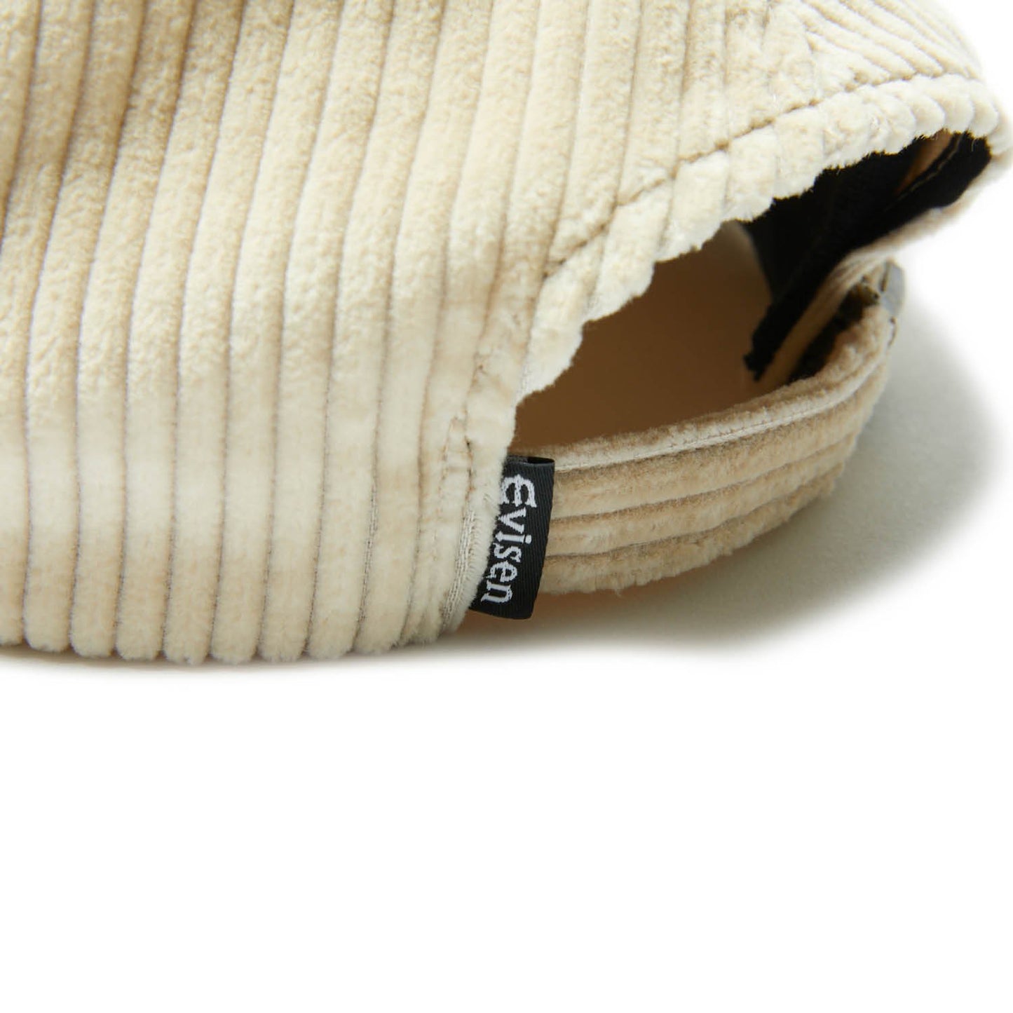 CORD 6 PANEL CAP - BEIGE