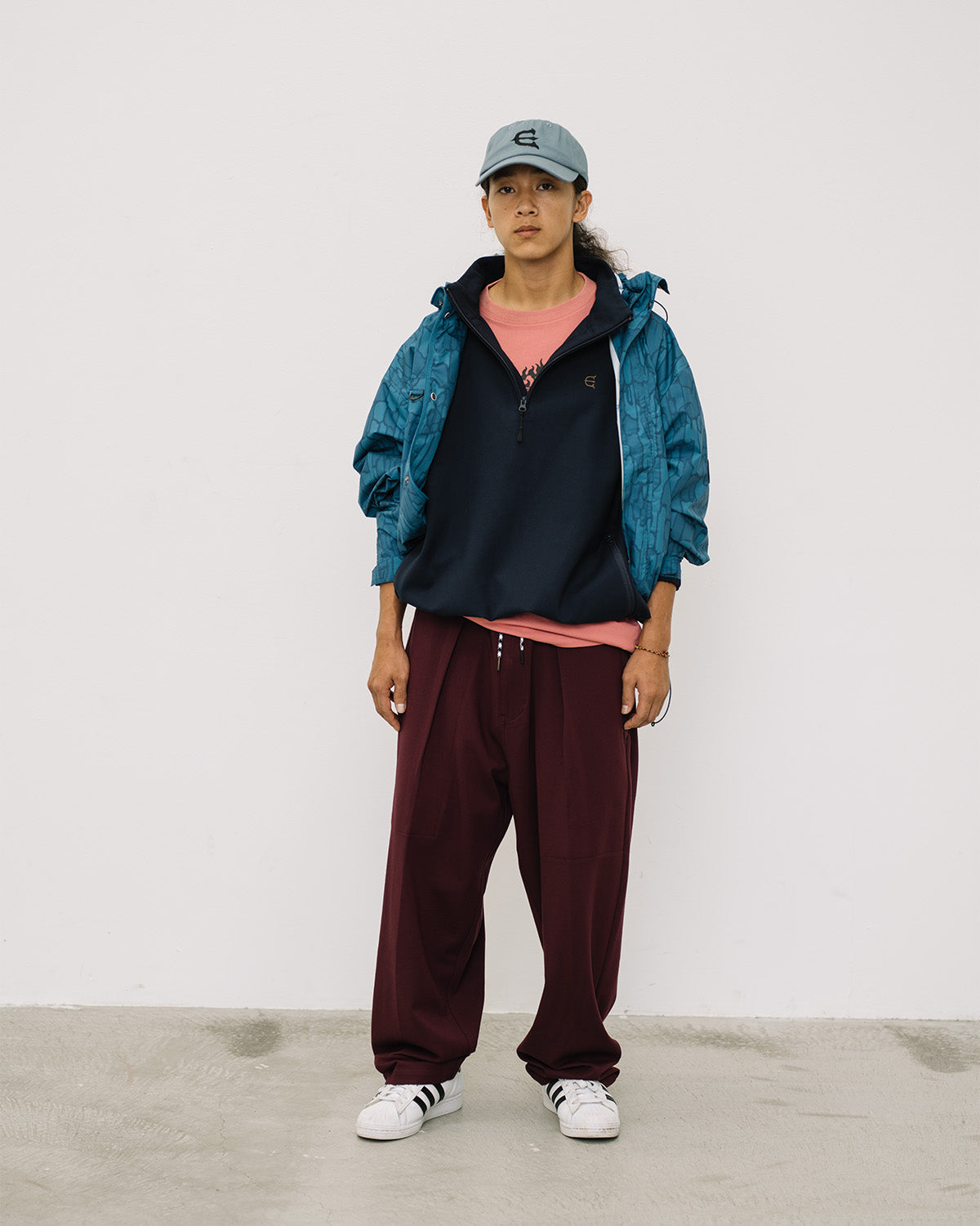 TREE CAMO MOUNTAIN JACKET - BLUE