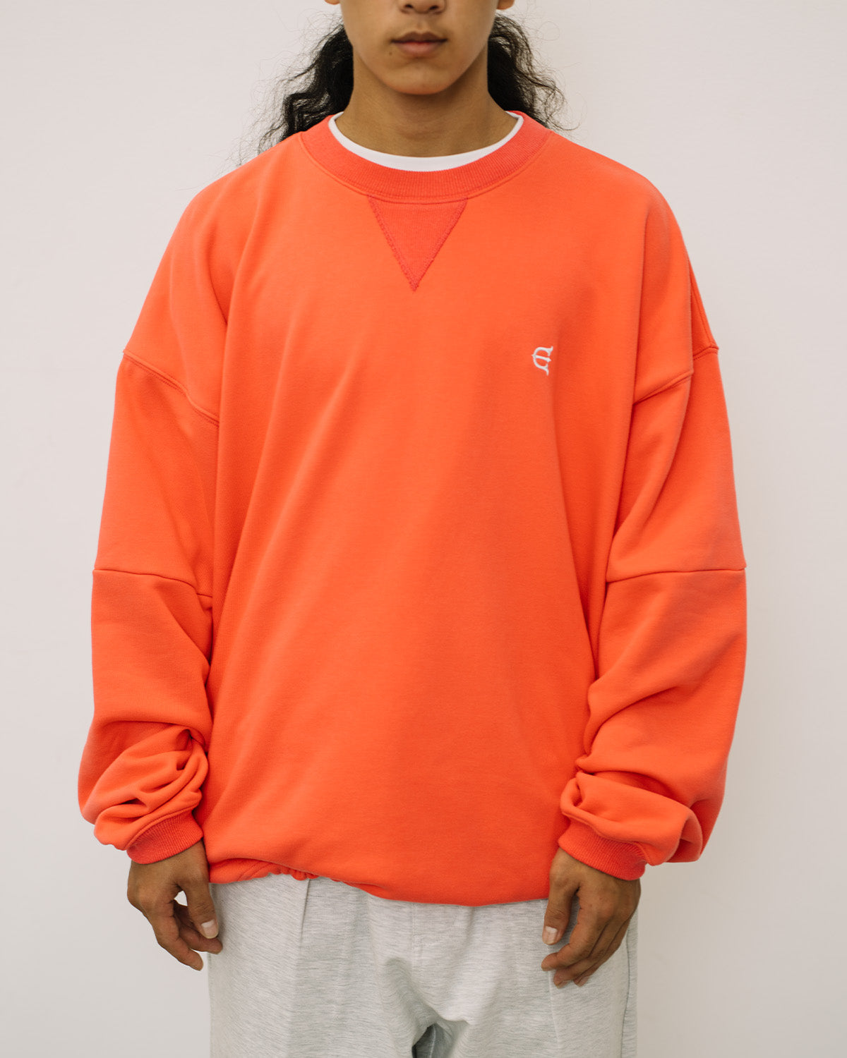 SPRING CREWNECK SWEAT - BEIGE