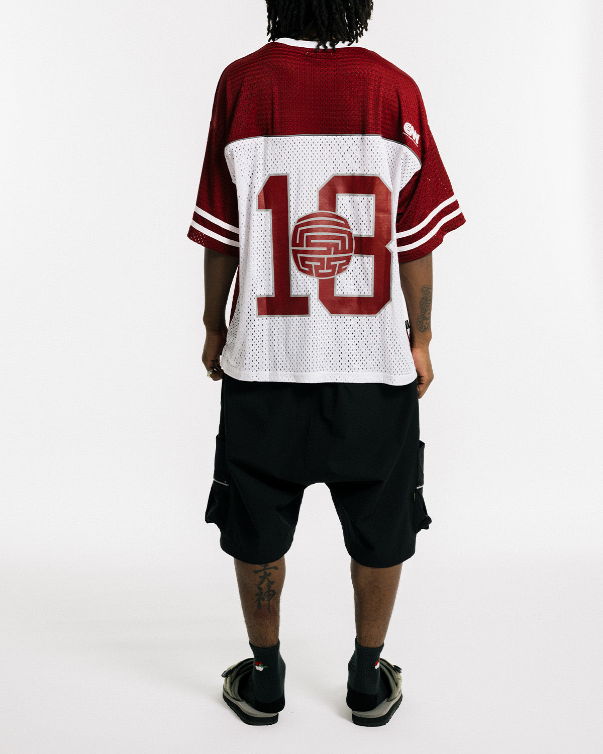OHAKO HOCKEY SHIRT - RED × WHITE