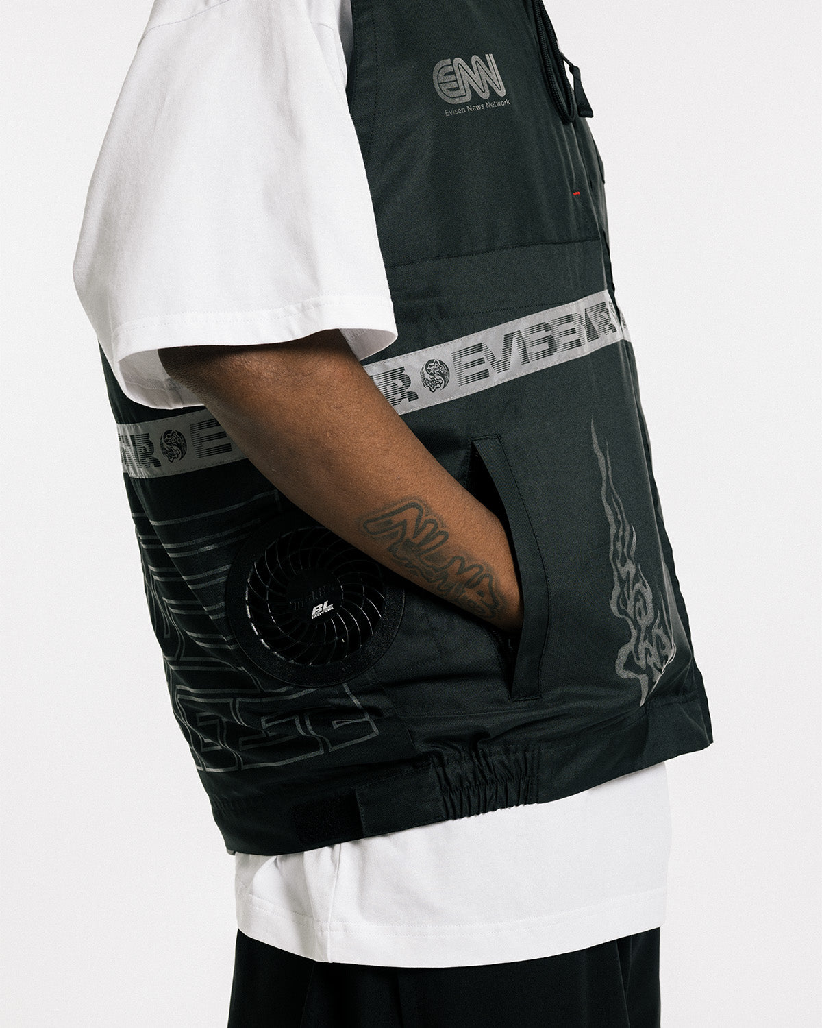 EYE FIRE AIR COOLING VEST - BLACK