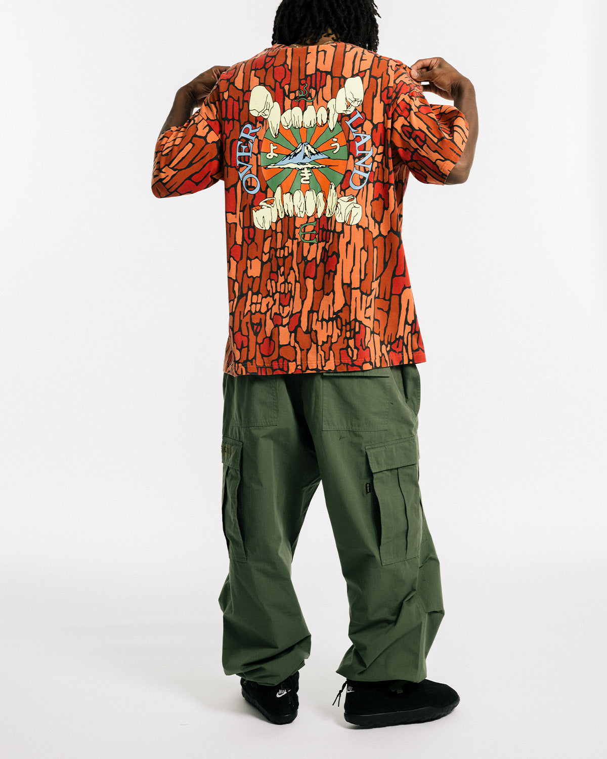 OVERLAND 2.5 TEE - ORANGE CAMO