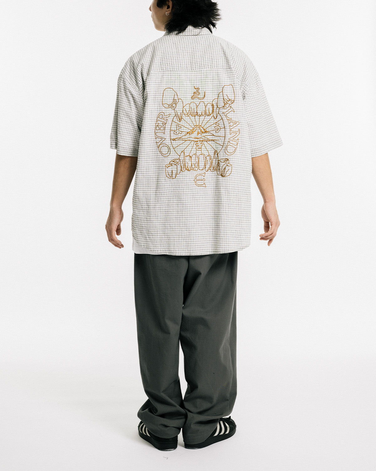 OVERLAND CHECK SHIRT - WHITE