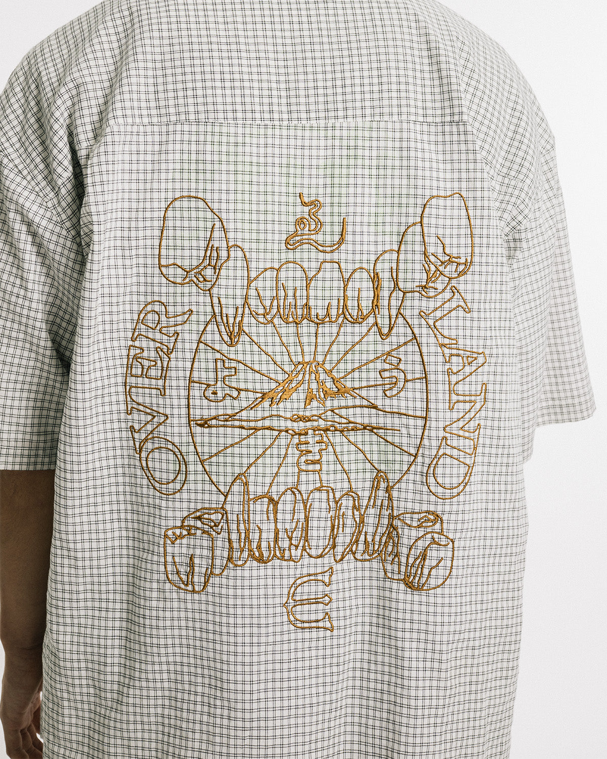 OVERLAND CHECK SHIRT - WHITE